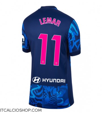 Atletico Madrid Thomas Lemar #11 Terza Maglia Femmina 2024-25 Manica Corta